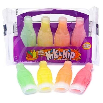 Nik-L-Nip Wax Bottles Candy - Cherry
