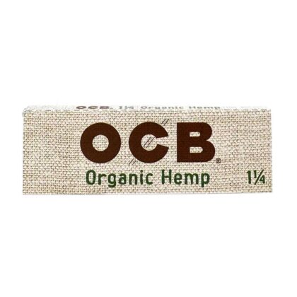 OCB Organic Hemp Unbleached Pre-Rolled Rolling Paper - 1 1/4 - Single Pack
