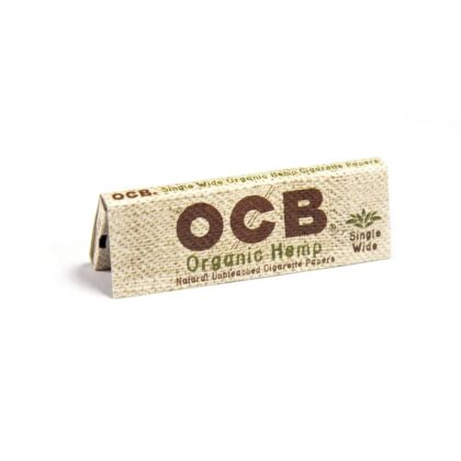OCB Organic Hemp Single Wide Rolling Papers