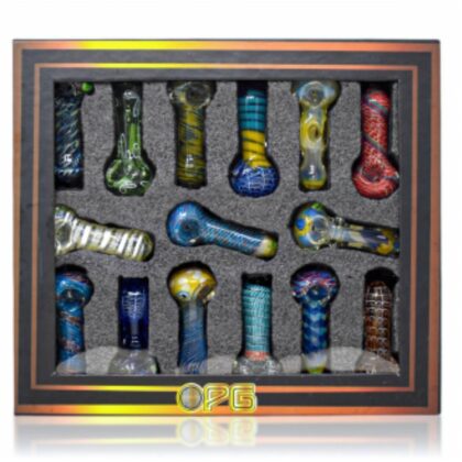 On Point Glass 3" Swirl Dicro Art Hand Pipe