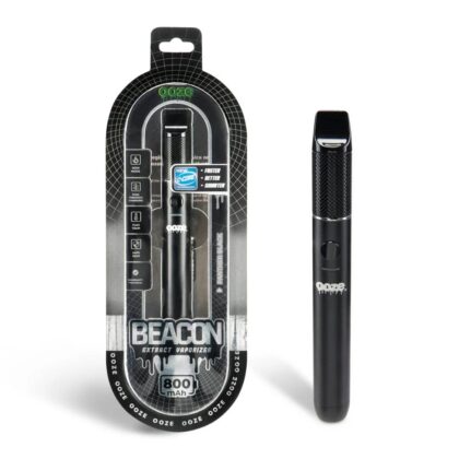 Ooze Beacon Panther Black dab pen vaporizer