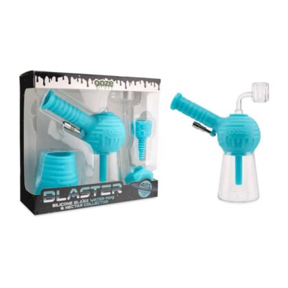 Ooze Blaster Silicone Rig Aqua Teal