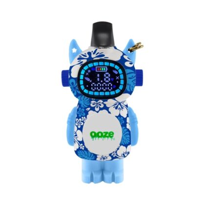 Ooze Bot 510 Battery in Aloha design with 650 mAh battery and dual 510 threads