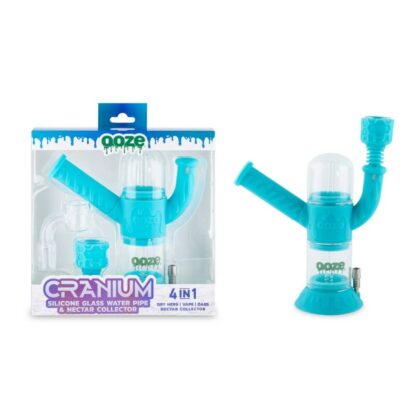 Ooze Cranium Silicone Rig in Aqua Teal