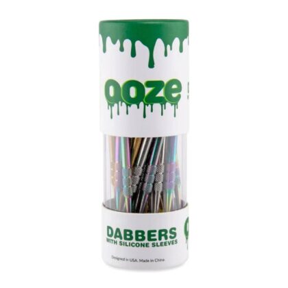 Ooze Dab Tool with Silicone Sleeve in Assorted Colors