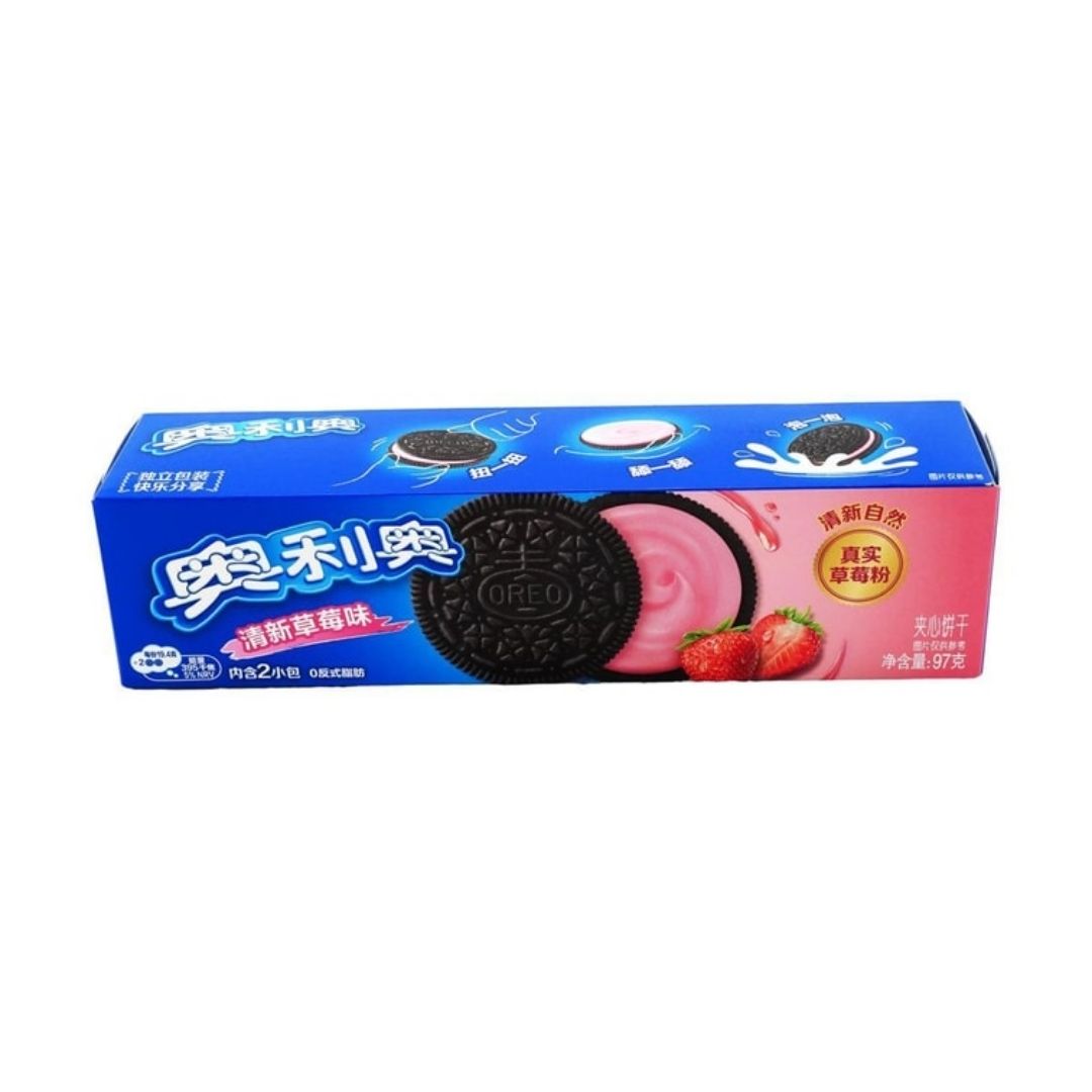 Asian snack Oreos 97g pack assorted biscuits super crispy texture chocolate flavor perfect for snacking