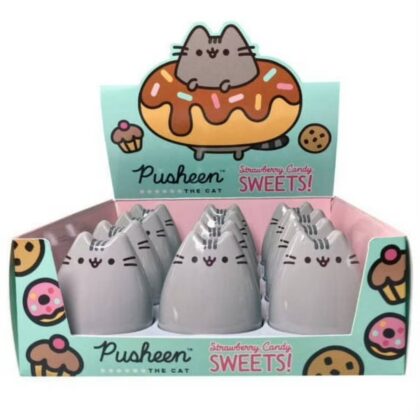 Pusheen the Cat Strawberry Sweets Candy in Collectible Tin