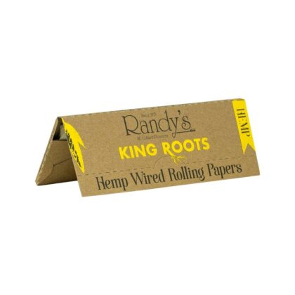 Randy's King Roots Hemp Rolling Papers Single Pack