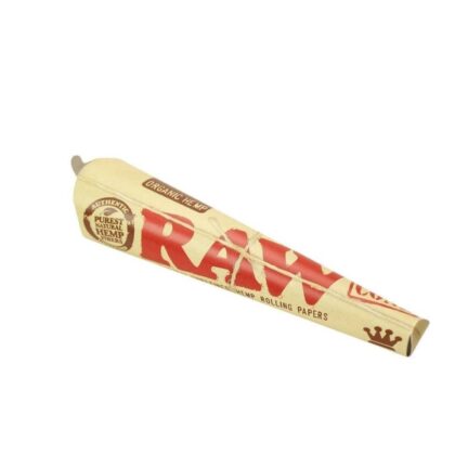 RAW Organic Hemp King Size Cones 3pk