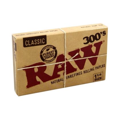 RAW Classic 300's 1 1/4 Rolling Papers