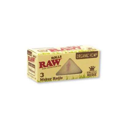 RAW Organic Hemp King Size Wide Hemp Rolls - 3 Meters