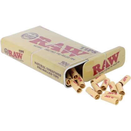 RAW Pre-Rolled Tips Tin - 100pk