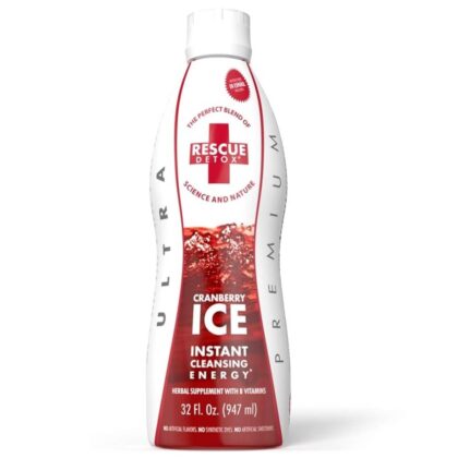 Rescue Detox ICE Cranberry Ice 17oz Liquid