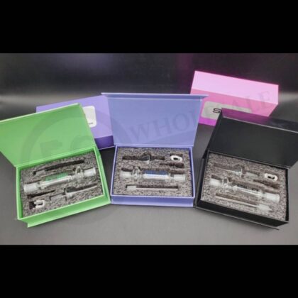Silo Nectar Collector 4" with Titanium Tip in Green Box