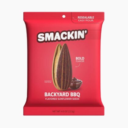 Smackin' Seeds 4 oz - Backyard BBQ Sunflower Seeds