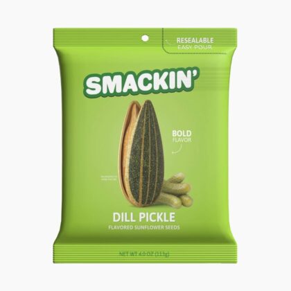 Smackin' Seeds 4 oz - Dill Pickle Sunflower Seeds