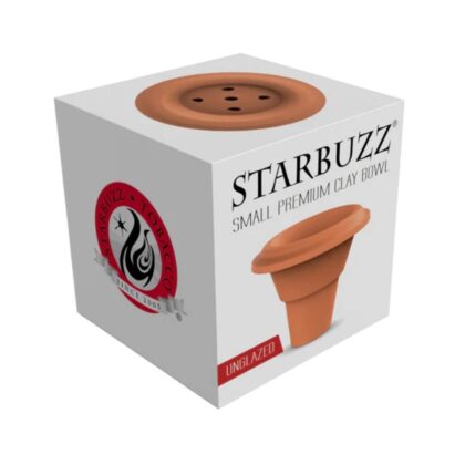 Starbuzz Large Premium Clay Bowl - Handmade Unglazed Clay Bowl for Hookahs