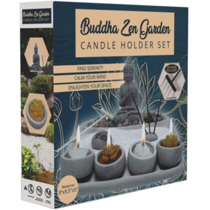 Tabletop Zen Meditation Rock and Sand Garden Kit