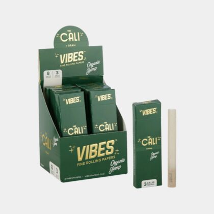 The Cali by VIBES™ 1 Gram Box - 24 Vibes Cali 1 Gram Cones in 8 packs of 3
