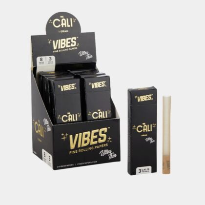 The Cali by VIBES™ 1 Gram Box - Ultra Thin Pre-Roll Cones