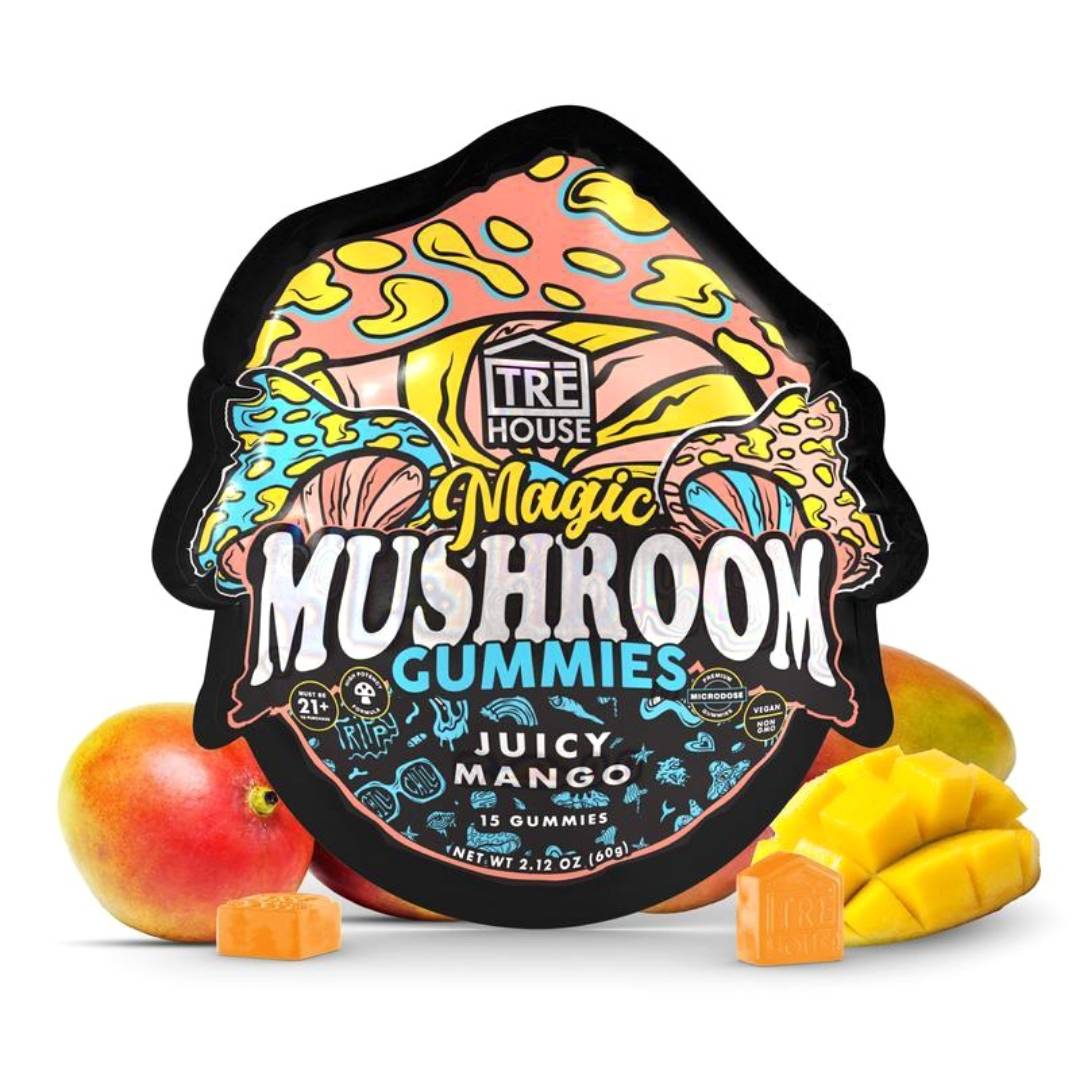 TreHouse M.Mushroom Gummies - Juicy Mango 15ct