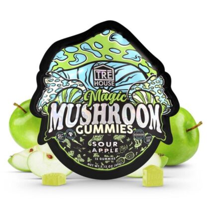 TreHouse M.Mushroom Gummies Sour Apple 15ct