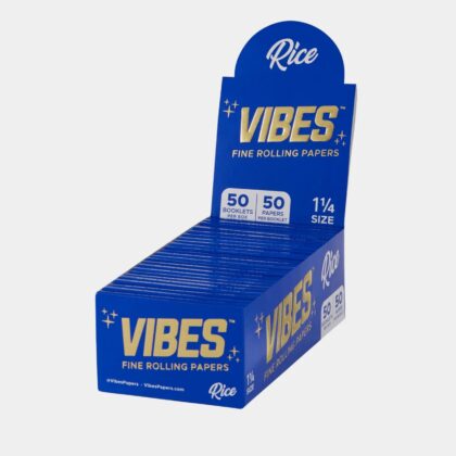 VIBES Papers Box - 1.25" Rice Single Pack