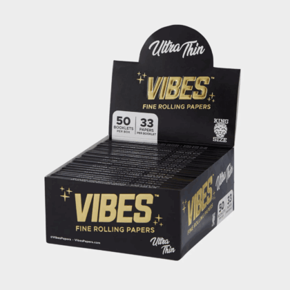 VIBES Papers Box - King Size Slim - Ultra Thin - Single Pack