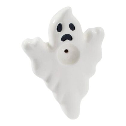 Wacky Bowlz 3.5" Ceramic Pipe - Ghost