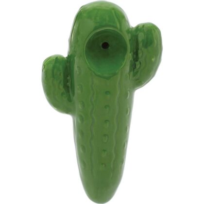 Wacky Bowlz Ceramic Pipe - Cactus 3.5 Inch