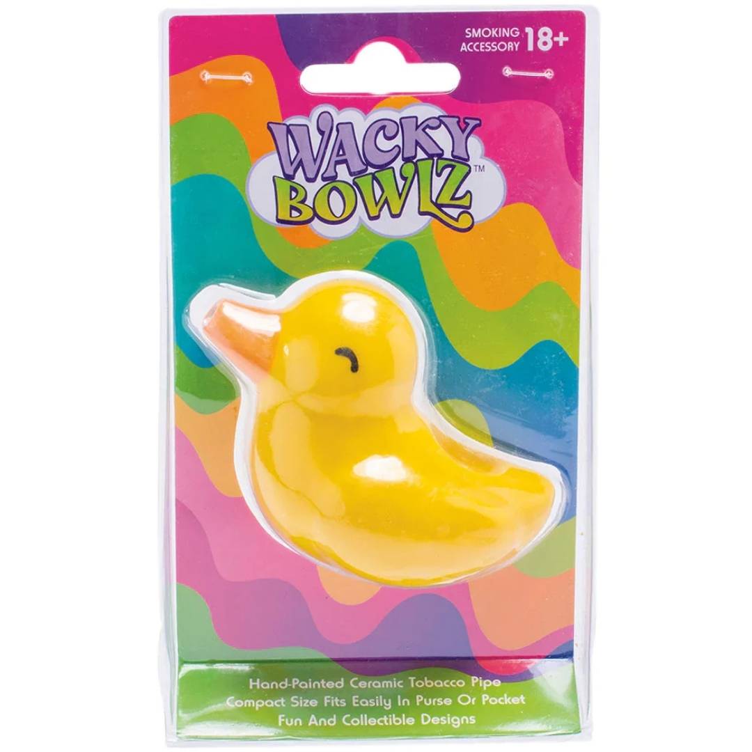 Wacky Bowlz Ceramic Pipe Lil Duckie 3.5 Inch