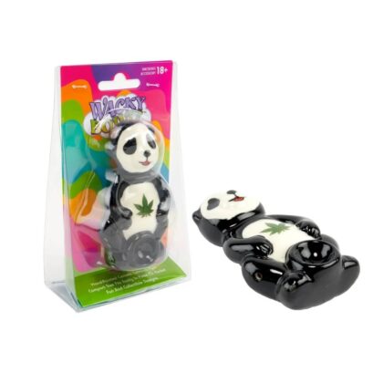 Wacky Bowlz Ceramic Pipe - Panda 3.5 Inch