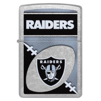Las Vegas Raiders Zippo Lighter with team logo and wordmark