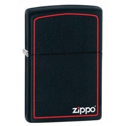 Zippo Lighters Reg Black Matte Black Windproof Refillable All-Metal Construction