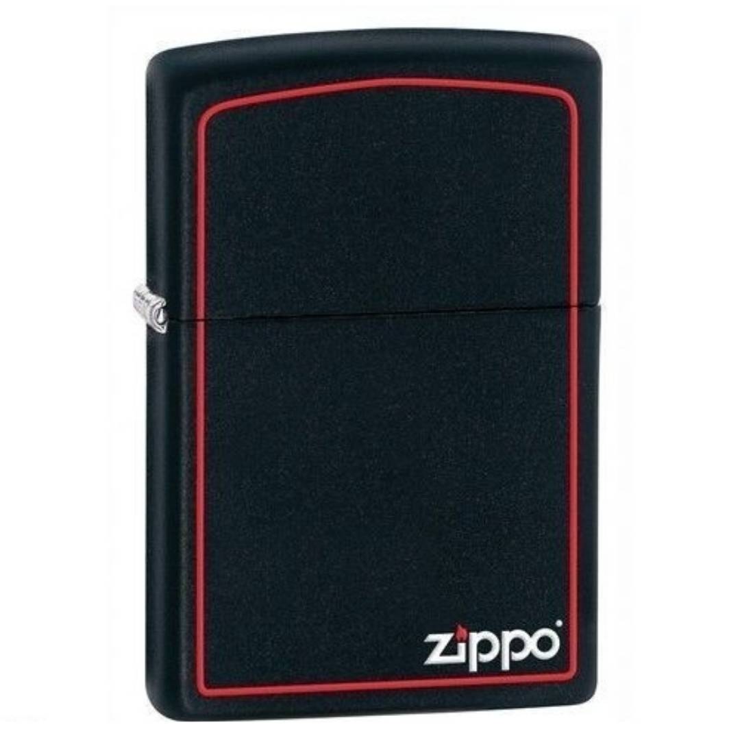 Zippo Lighters Reg Black Matte Black Windproof Refillable All-Metal Construction