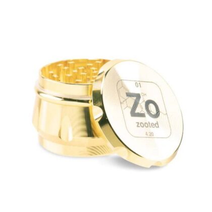 Zooted Premium 4 Piece Grinder 63mm - Silver