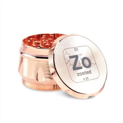 Zooted grinder 63mm 4pac rose gold